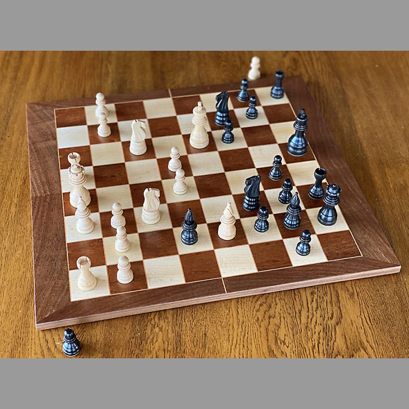 Chess Set and Board - Kurt Meyer Fine Woodworking