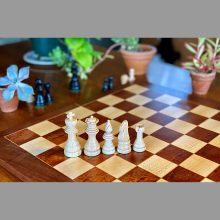 Board With White Pieces and plants Board With White Pieces and plants