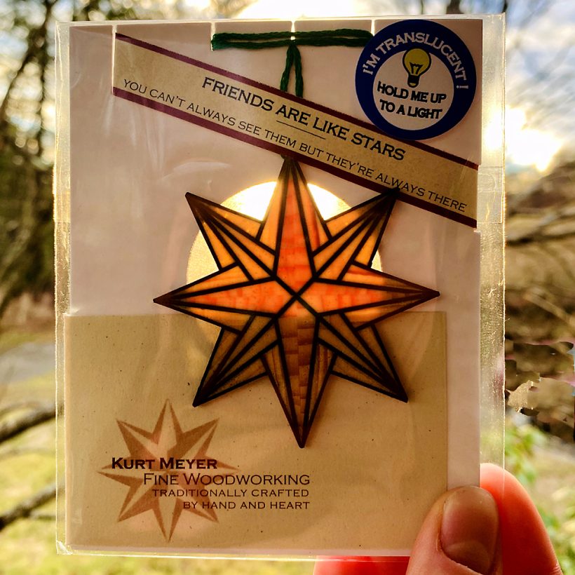 Translucent Star in sunshine Translucent Star in sunshine