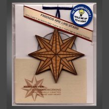 Translucent star in package Translucent star in package