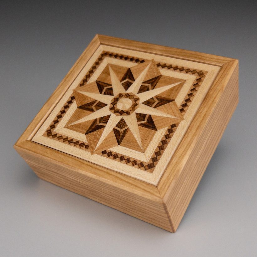 Quilt pattern box Quilt pattern box